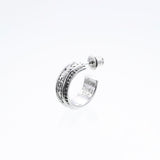 Ivy Hoop Stud (White Finish)-ZOCALO.JAPAN