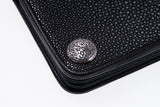 Galuchat Wallet : (L)-ZOCALO.JAPAN