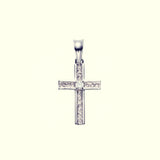 Trench Cross Pendant : S (White Finish)-ZOCALO.JAPAN