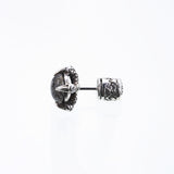 Dragon Claw Ear Stud : (Black Rutilated Quartz)-ZOCALO.JAPAN