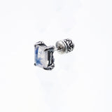 Dragon Claw Ear Stud : (Rainbow Moonstone)-ZOCALO.JAPAN