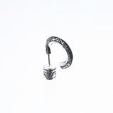 Ivy Ring Stud : (Black CZ)-ZOCALO.JAPAN