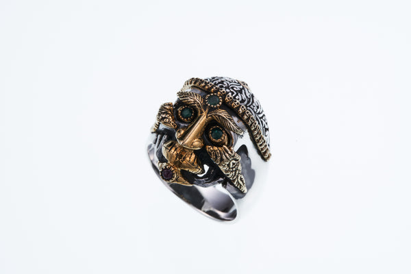 ZOCALO : Tibetan Monk Skull Ring (S)