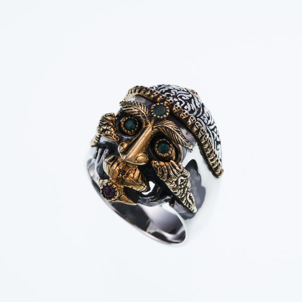 ZOCALO : Tibetan Monk Skull Ring (S) – ZOCALO JAPAN OFFICIAL WEB SITE