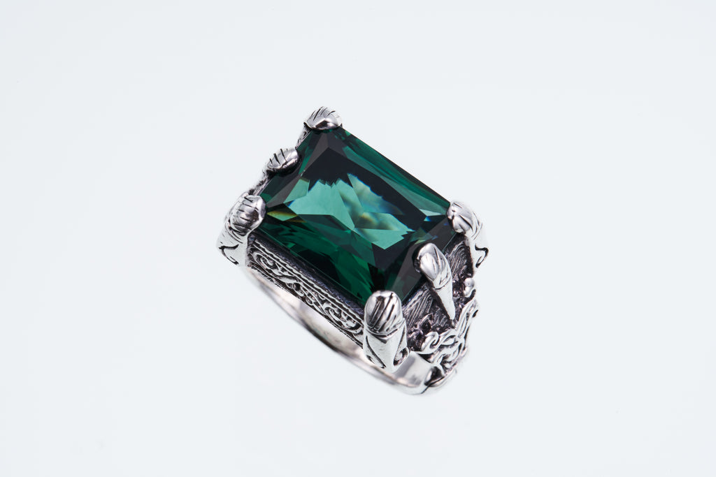 Islamic Ring : L (GREEN QUARTZ) – ZOCALO JAPAN OFFICIAL WEB SITE