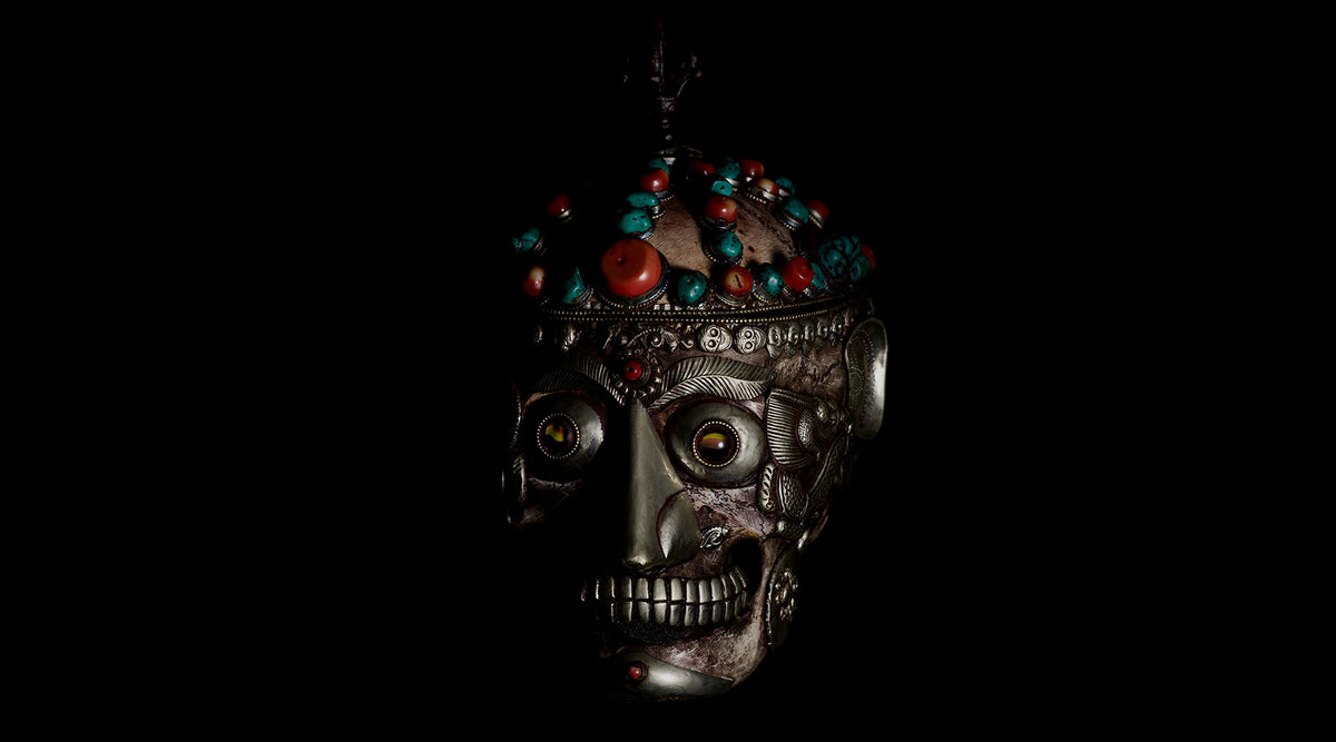 Tibetan Monk Skull Collection No.03 : Museum of ZOCALO JAPAN