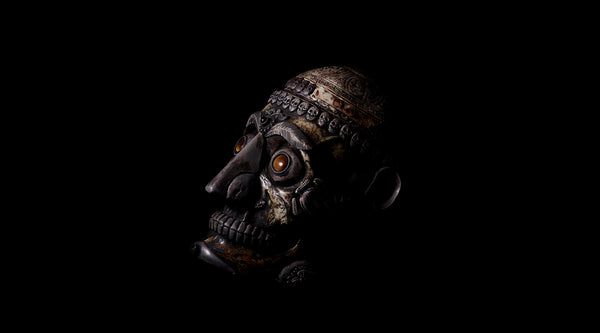 Tibetan Monk Skull Collection No.03 : Museum of ZOCALO JAPAN