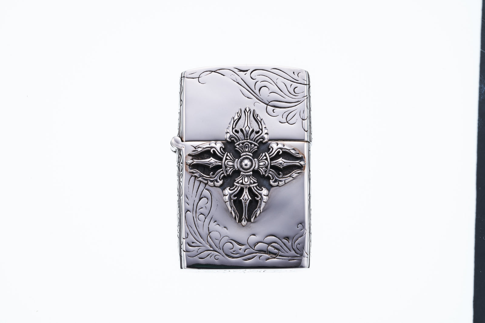 Dorje Zippo : SILVER｜ドージェ・ジッポー（シルバー）｜オイルライター｜ドルジェ｜金剛杵 – ZOCALO JAPAN  OFFICIAL WEB SITE