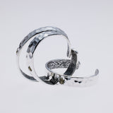 Hammered Texture Bangle : Double Dorje-ZOCALO.JAPAN