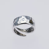 Hammered Texture Ring : Eye of Providence-ZOCALO.JAPAN