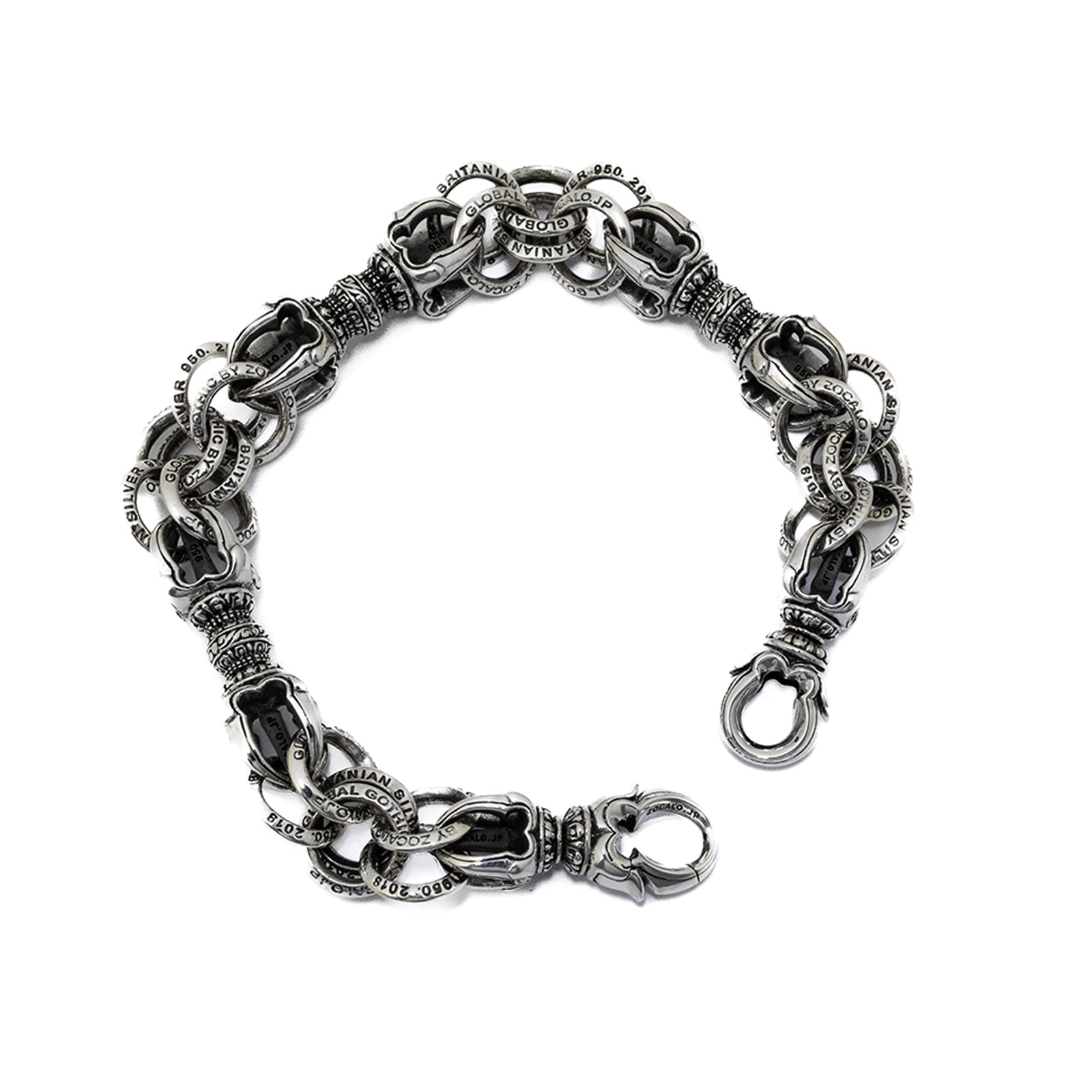 Crown Dorje Bracelet : L(23cm)｜クラウン・ドージェ・ブレスレット