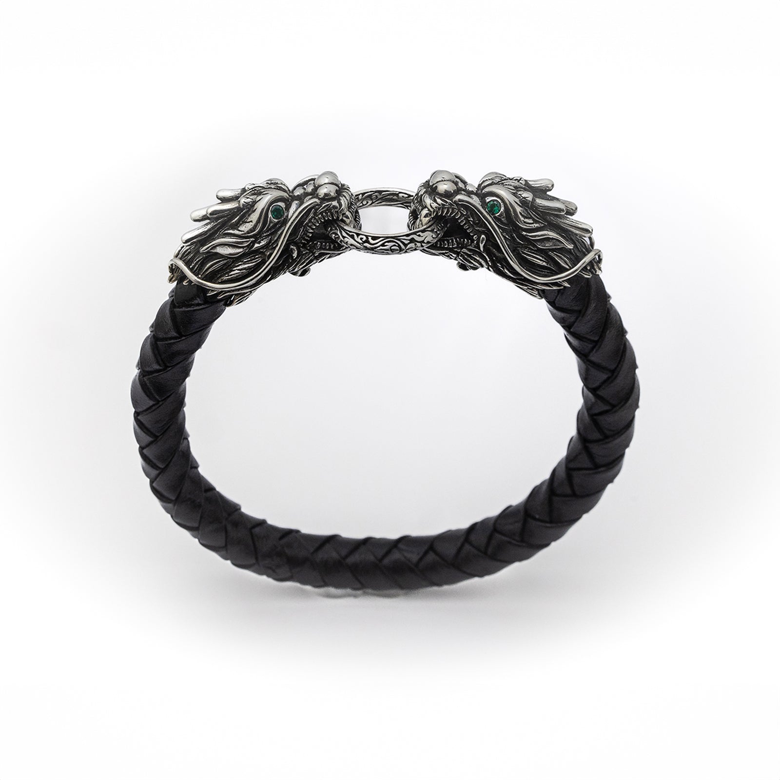 アクセサリー Archive Japanese Leather Stone Bracelet SMJD Leather Bracelet with Stone Closure - Desires by Mikolay