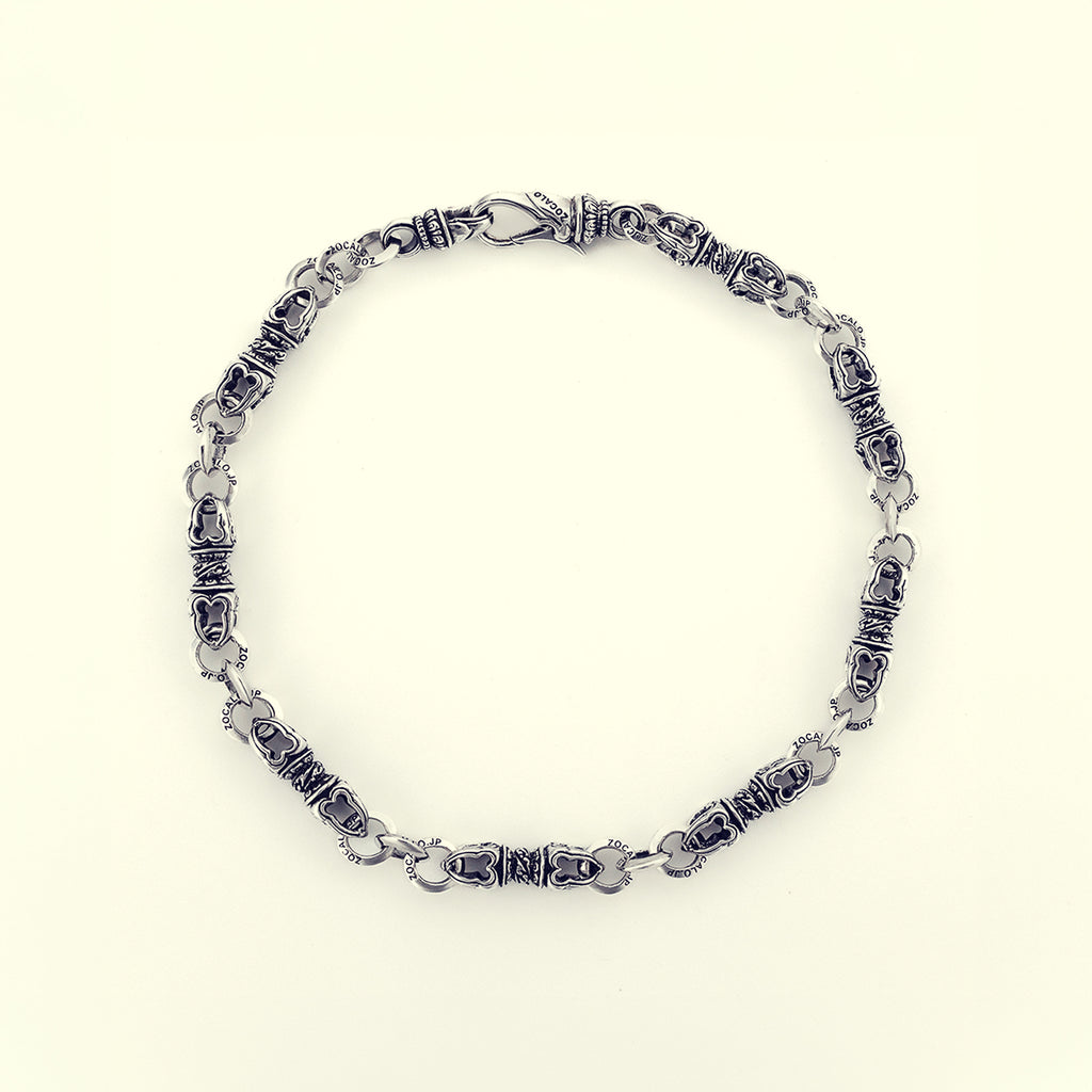 ZOCALO ソカロ MINI BIRD DORJE BRACELET 925 Mini Bird Dorje Bracelet : L (20cm)｜ミニ・バード・ドージェ