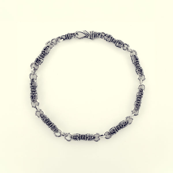 Mini Crown Dorje Bracelet : L (20cm)-ZOCALO.JAPAN