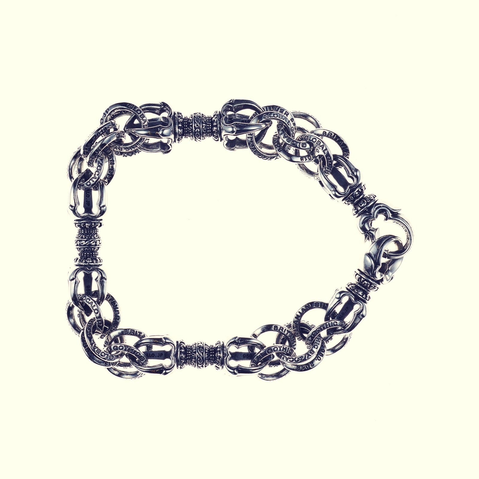Crown Dorje Bracelet : L(22cm)｜クラウン・ドージェ・ブレスレット