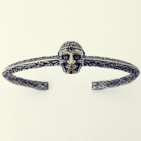 仮Tibetan Monk Skull Bangle-ZOCALO.JAPAN