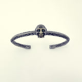 Tibetan Monk Skull Bangle (S)-ZOCALO.JAPAN