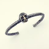 仮Tibetan Monk Skull Bangle S-ZOCALO.JAPAN