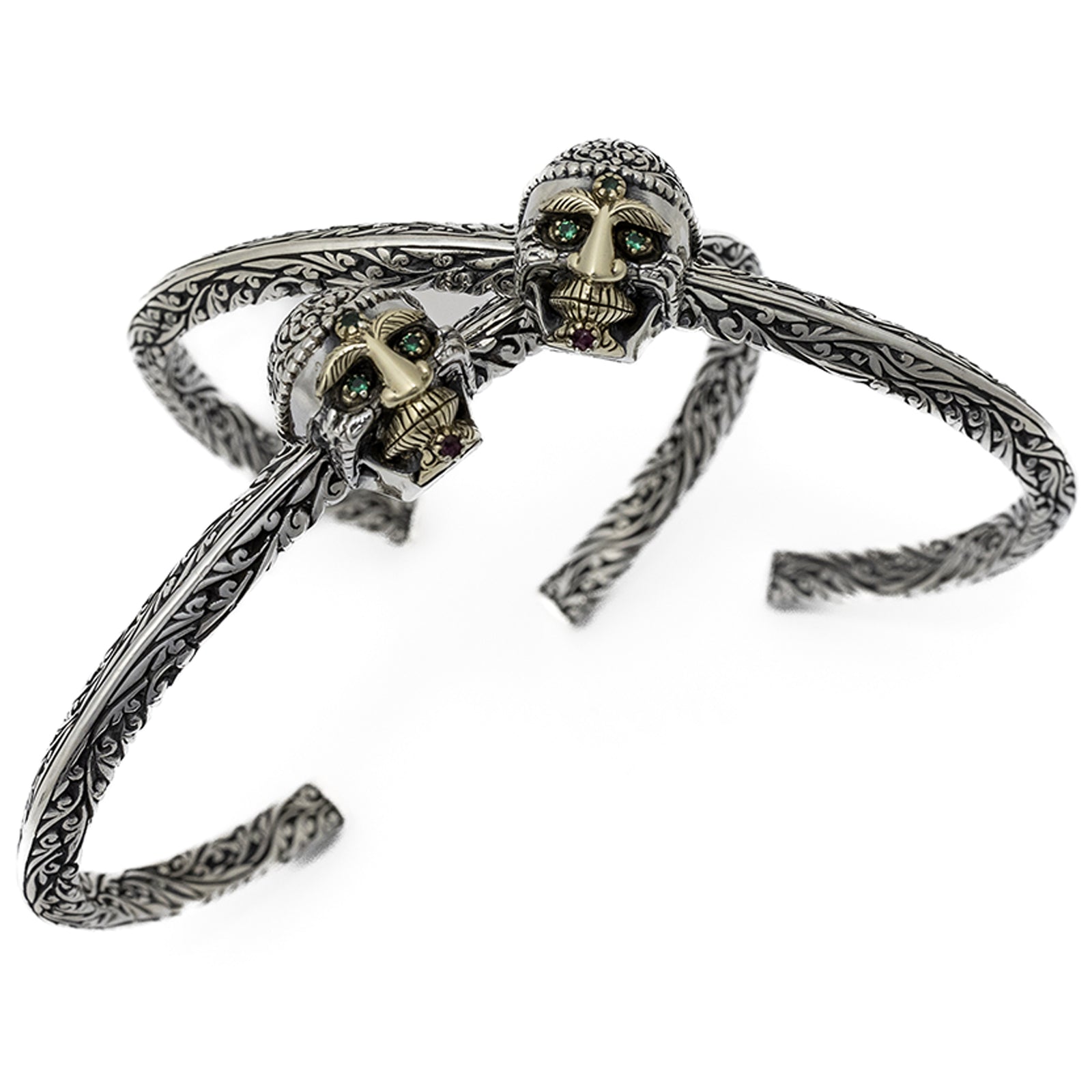 Tibetan Monk Skull Bangle (S) – ZOCALO JAPAN OFFICIAL WEB SITE