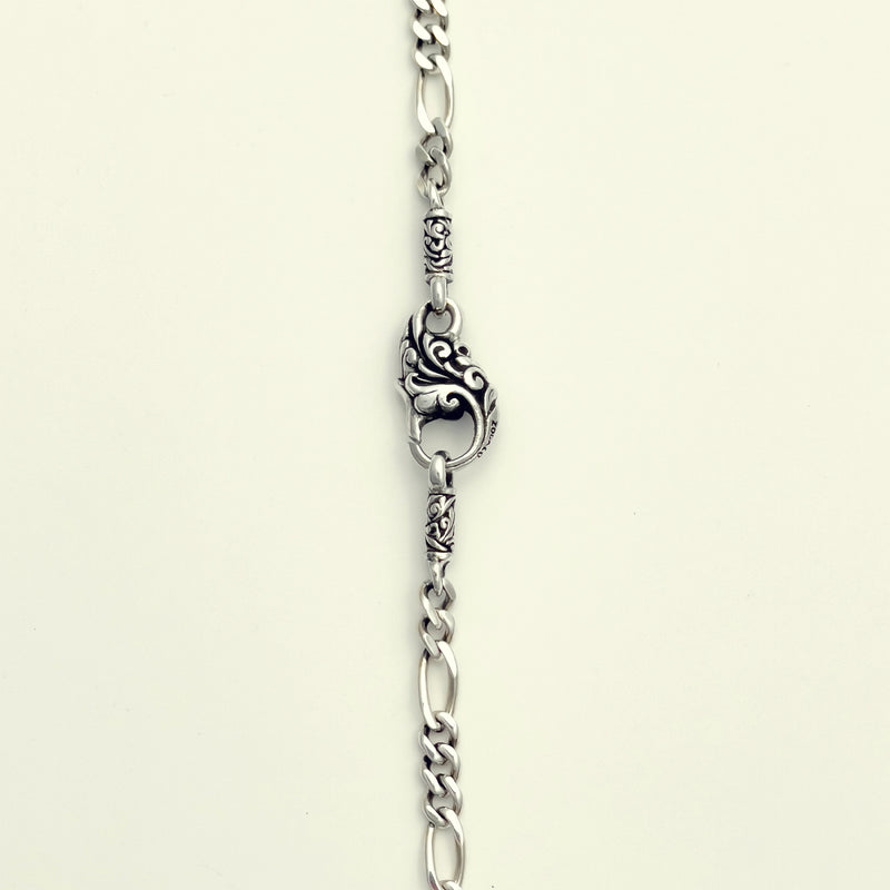 Flame of Ivy Charm Lock Necklace-ZOCALO.JAPAN