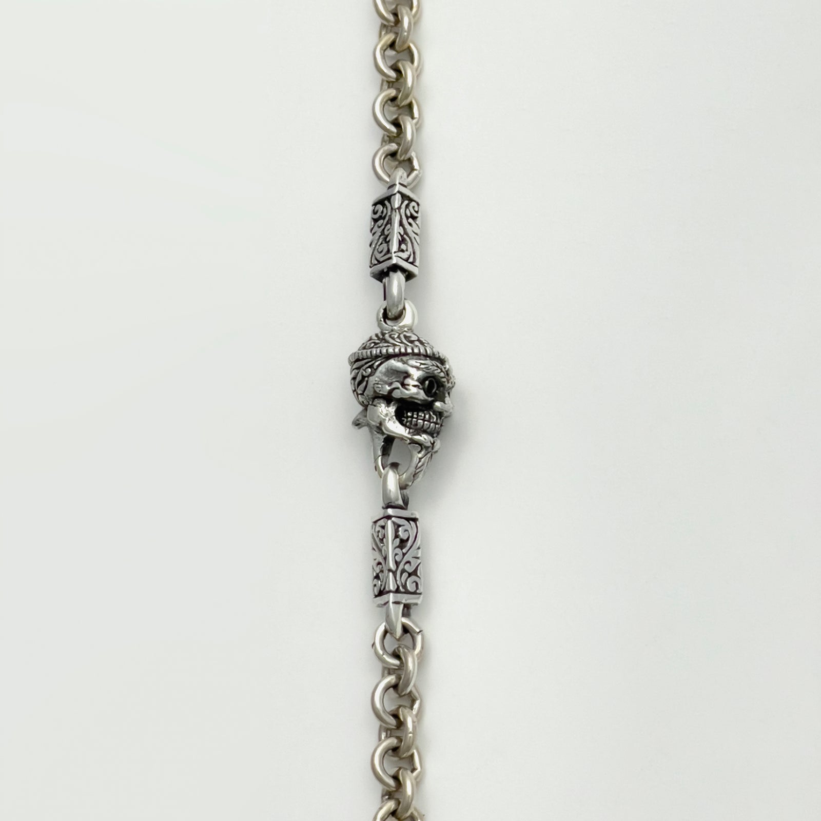 Tibetan Monk Skull Charm Lock Nacklace – ZOCALO JAPAN OFFICIAL WEB SITE