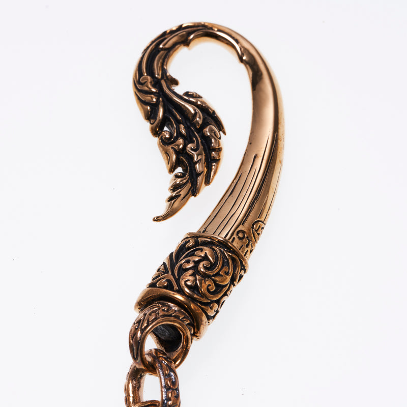 Fang of Flame Key Holder：Bronze-ZOCALO.JAPAN
