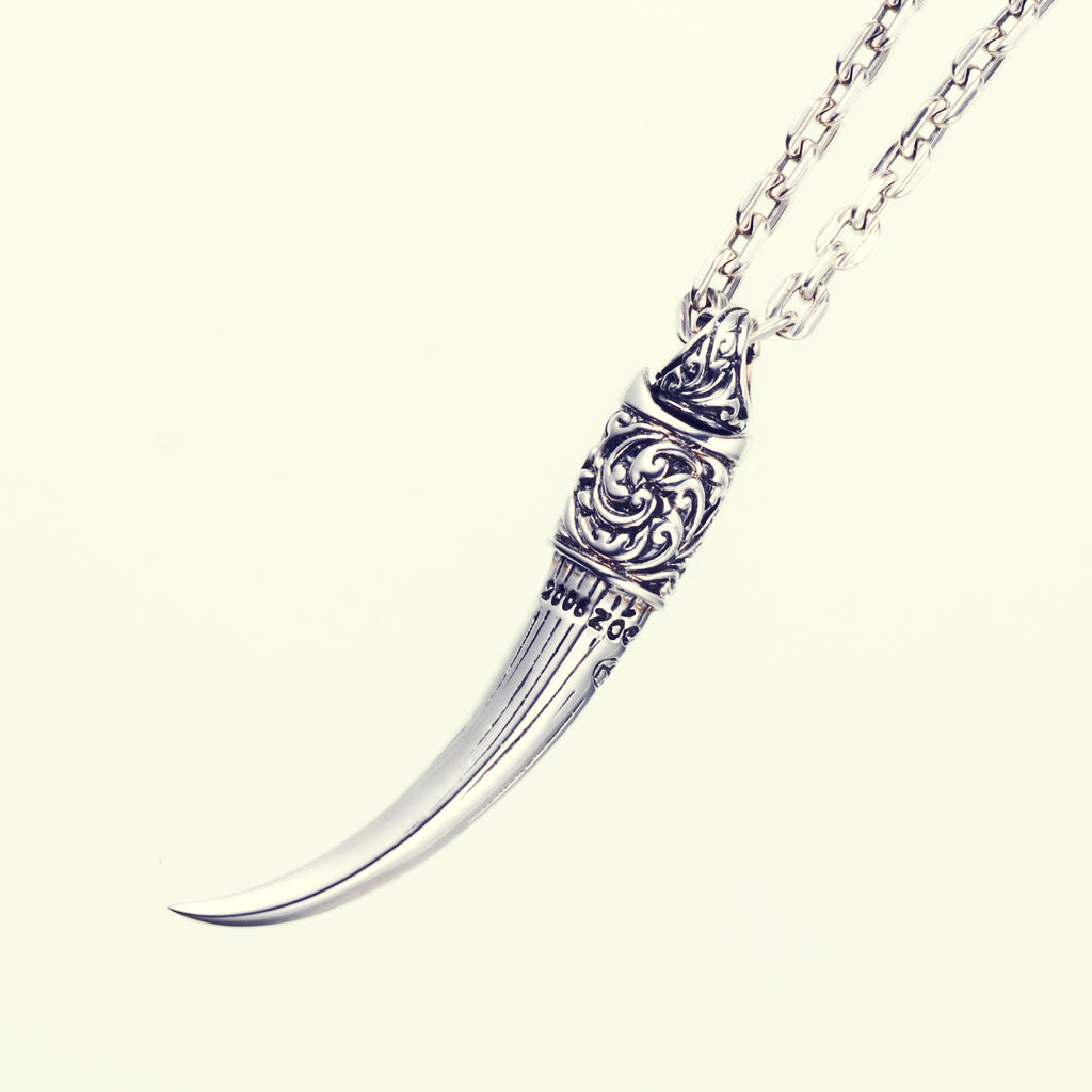 ZOCALO FANG ネックレス トップ Fang of Ivy (L)｜ファング・オブ・アイビー・ペンダントトップ（L