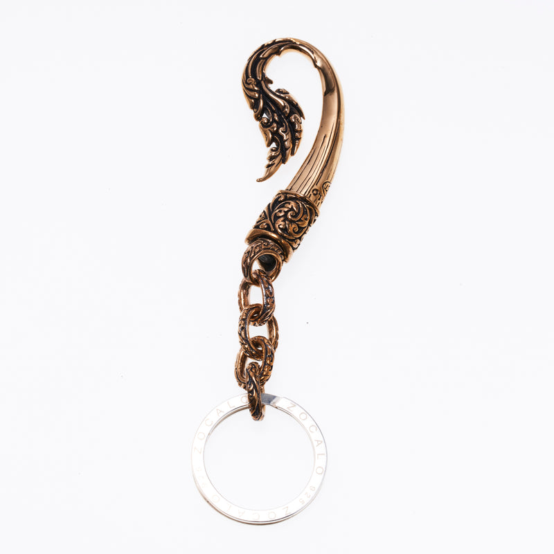 Fang of Flame Key Holder：Bronze-ZOCALO.JAPAN