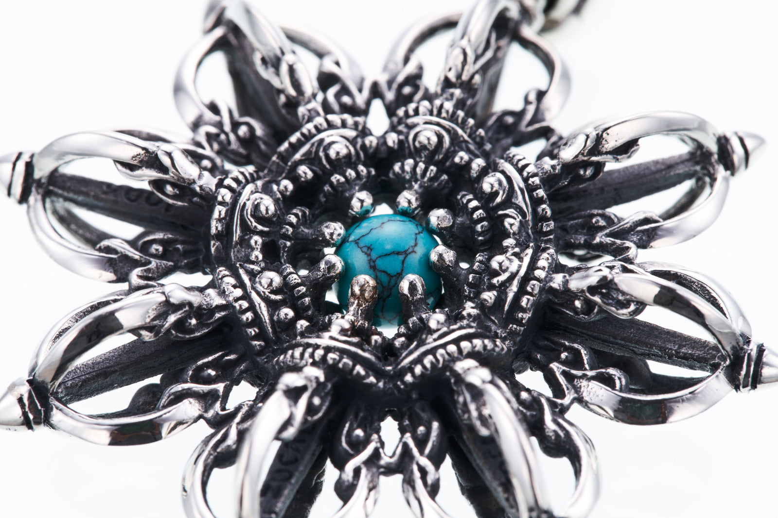 Wheel Dorje : (Turquoise)｜ホイール・ドージェ・ペンダント