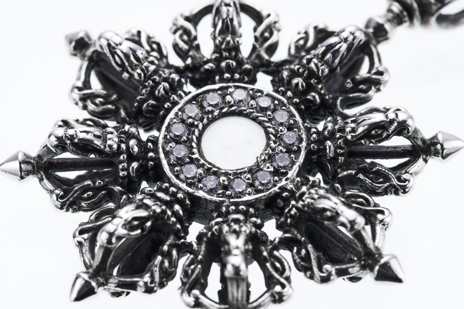 ZOCALOソカロ　ホイール・ドージェ・ペンダントトップ（クリスタル） Wheel Dorje : (Crystal)｜ホイール・ドージェ・ペンダント