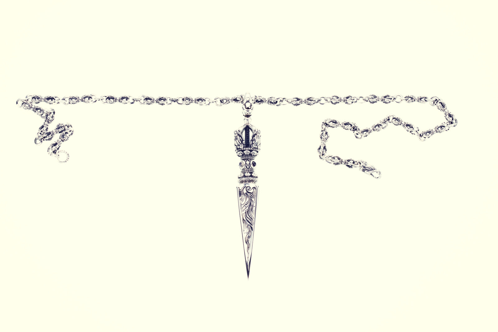 Bird Dorje Dagger: (L) : Blue Moon Stone / Garnet – ZOCALO
