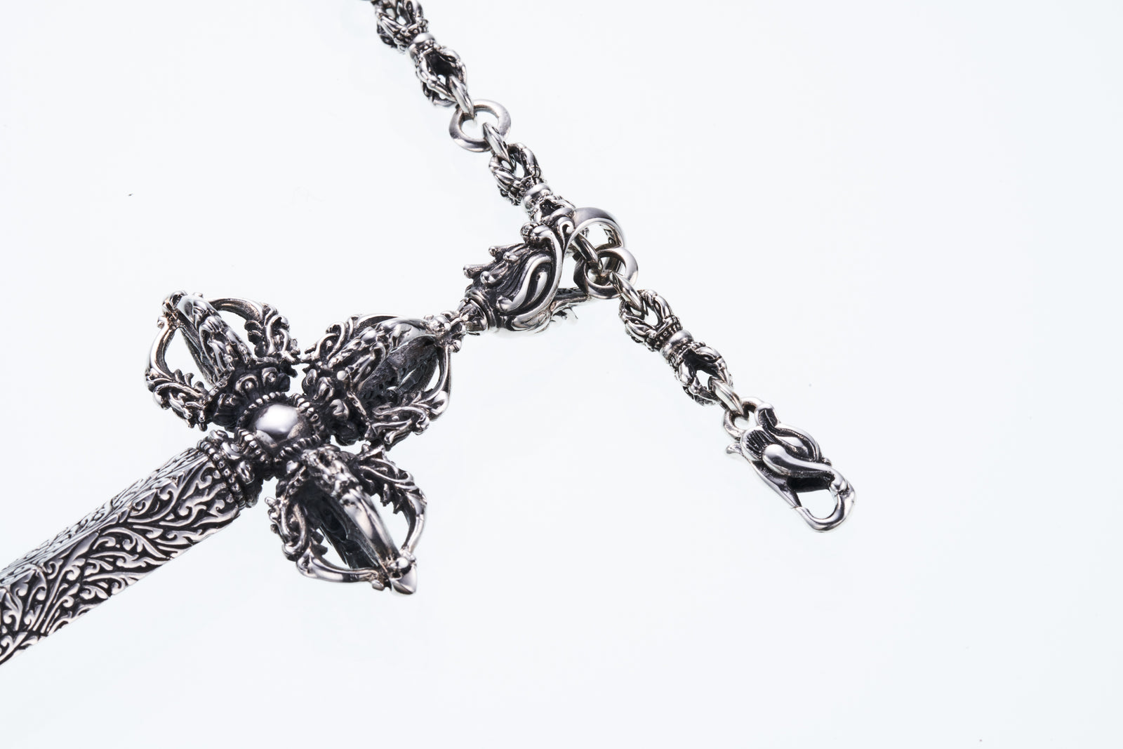 Tibetan Dragon Dorje Cross : (L)|チベタン・ドラゴン Tibetan Dragon Dorje Cross : (L)|チベタン・ドラゴン