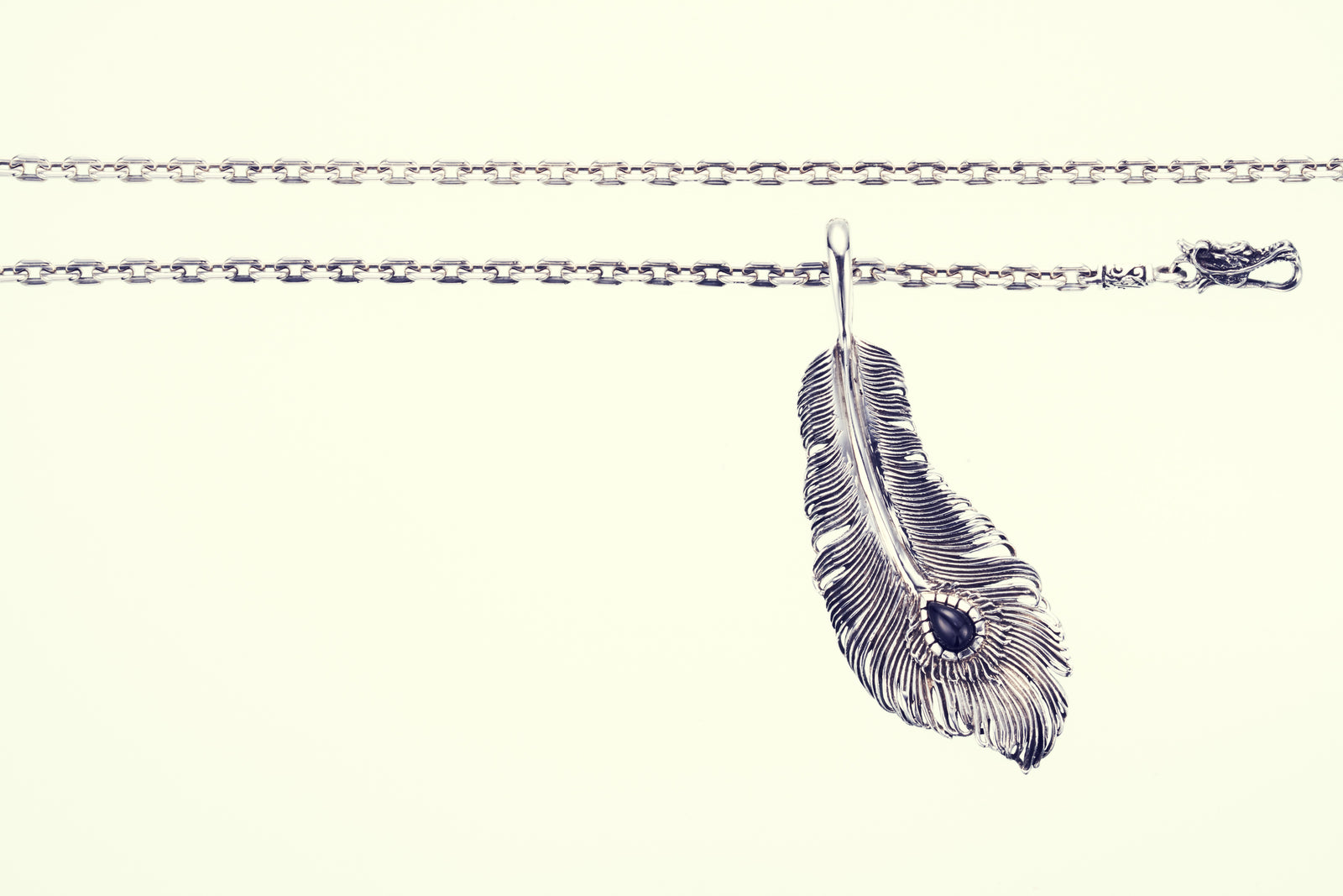 Phoenix Tail Feather: L (Black STAR) | Phoenix Tail Feather