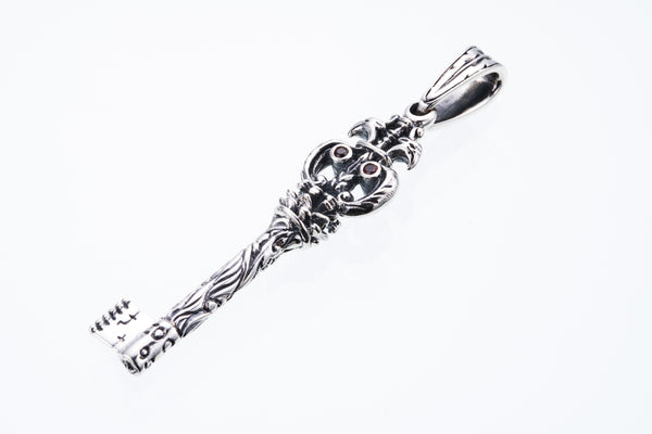 Antique Key : Type2 (Garnet & Sapphire)-ZOCALO.JAPAN