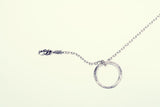 Ivy Ring Pendant L (White CZ) : Necklace Chain Set-ZOCALO.JAPAN