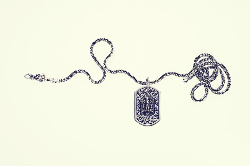 Ganesh Dog Tag : Necklace Chain Set-ZOCALO.JAPAN