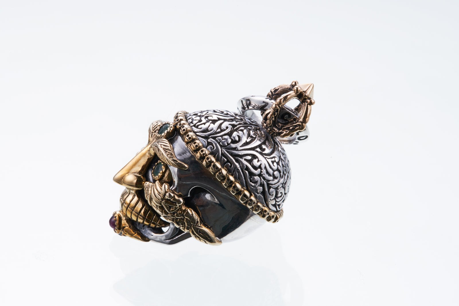 Tibetan Monk Skull Pendant : (S) Type2｜チベタン・モンク・スカル