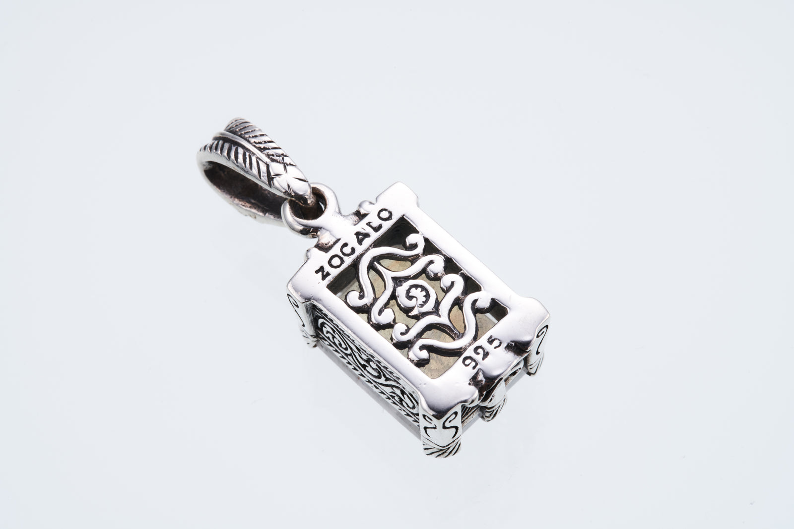 Islamic Pendant : L (Rainbow Moonstone)｜イスラミック・ペンダントトップ L（レインボー・ムーンストーン） ネックレスチェーンセット – ZOCALO JAPAN OFFICIAL WEB SITE