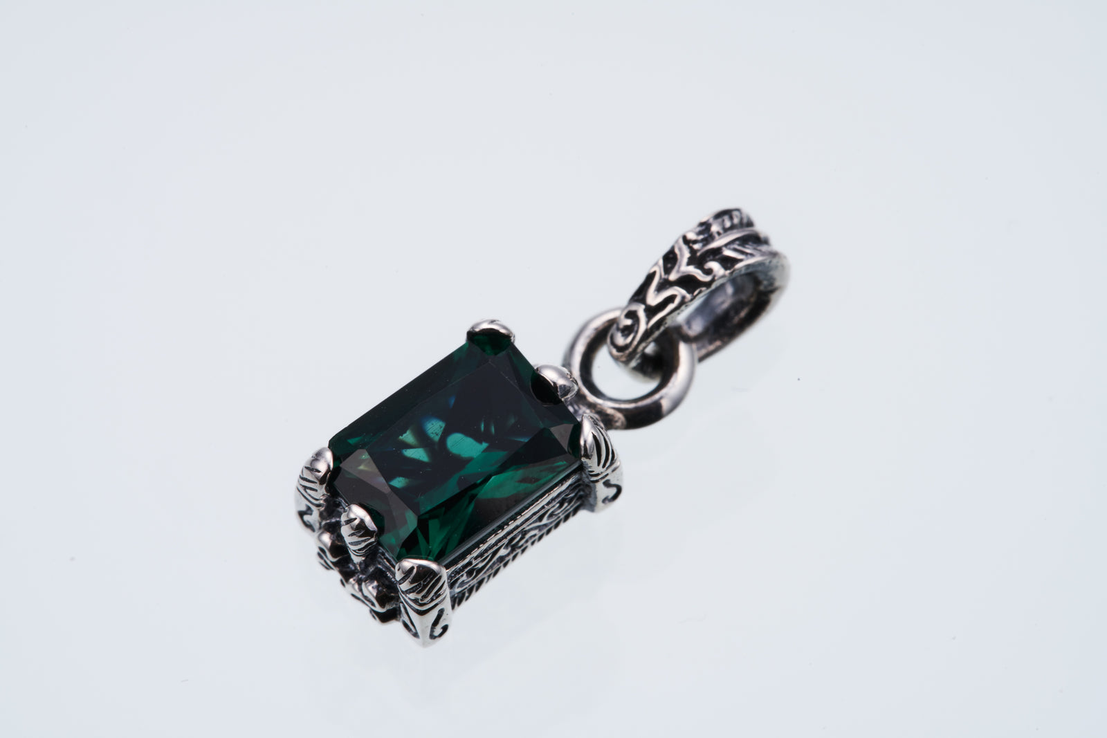 Islamic Pendant : S (Green Quartz)｜イスラミック・ペンダントトップ