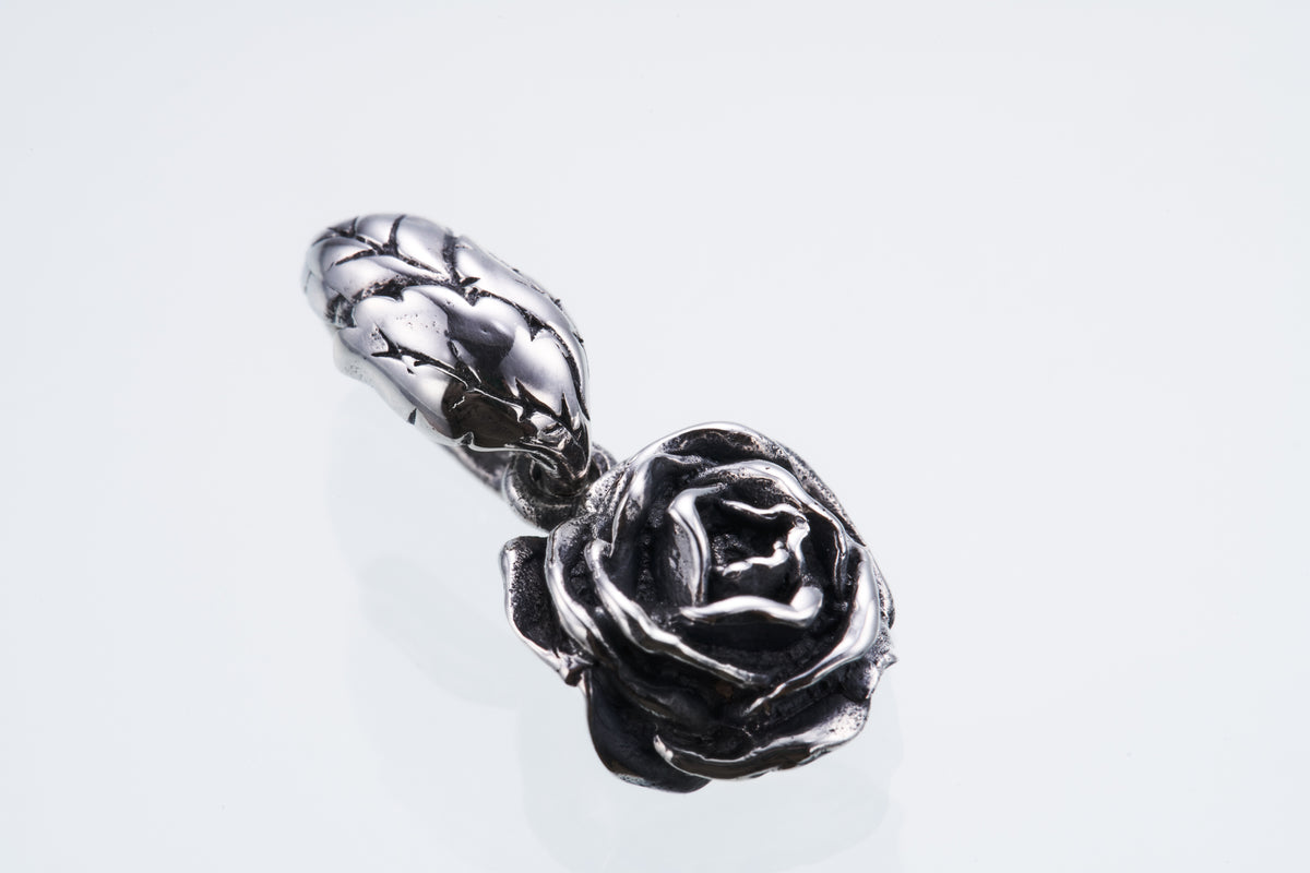ZOCALO ソカロ ピアス シルバー ローズ バラ 新品未使用 Rose Stud : (M)｜ローズ・スタッド・ピアス (M) 2Pセット