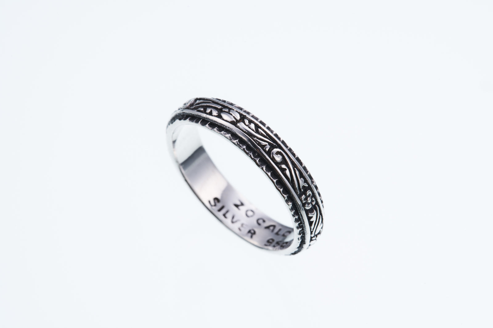 Ivy Narrow Ring (Antique Finished| Ivy Narrow Ring Antique