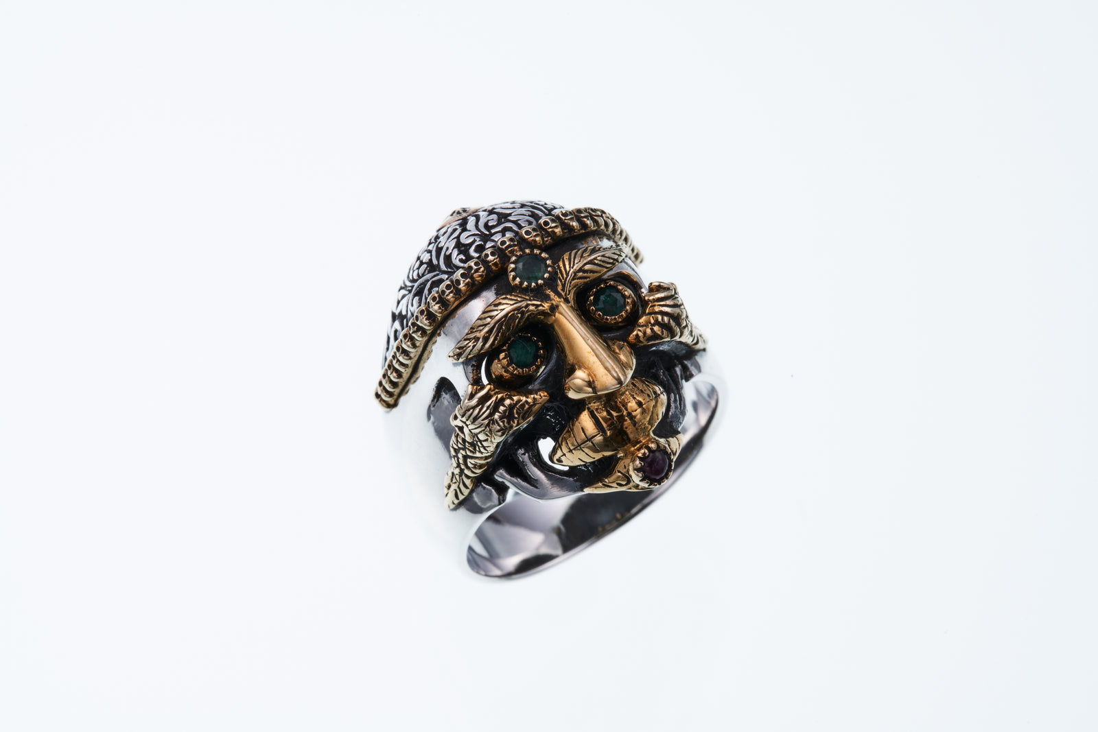 Tibetan Monk Skull Ring (S)|チベタン・モンク・スカル Tibetan Monk Skull Ring (S)|チベタン・モンク・スカル