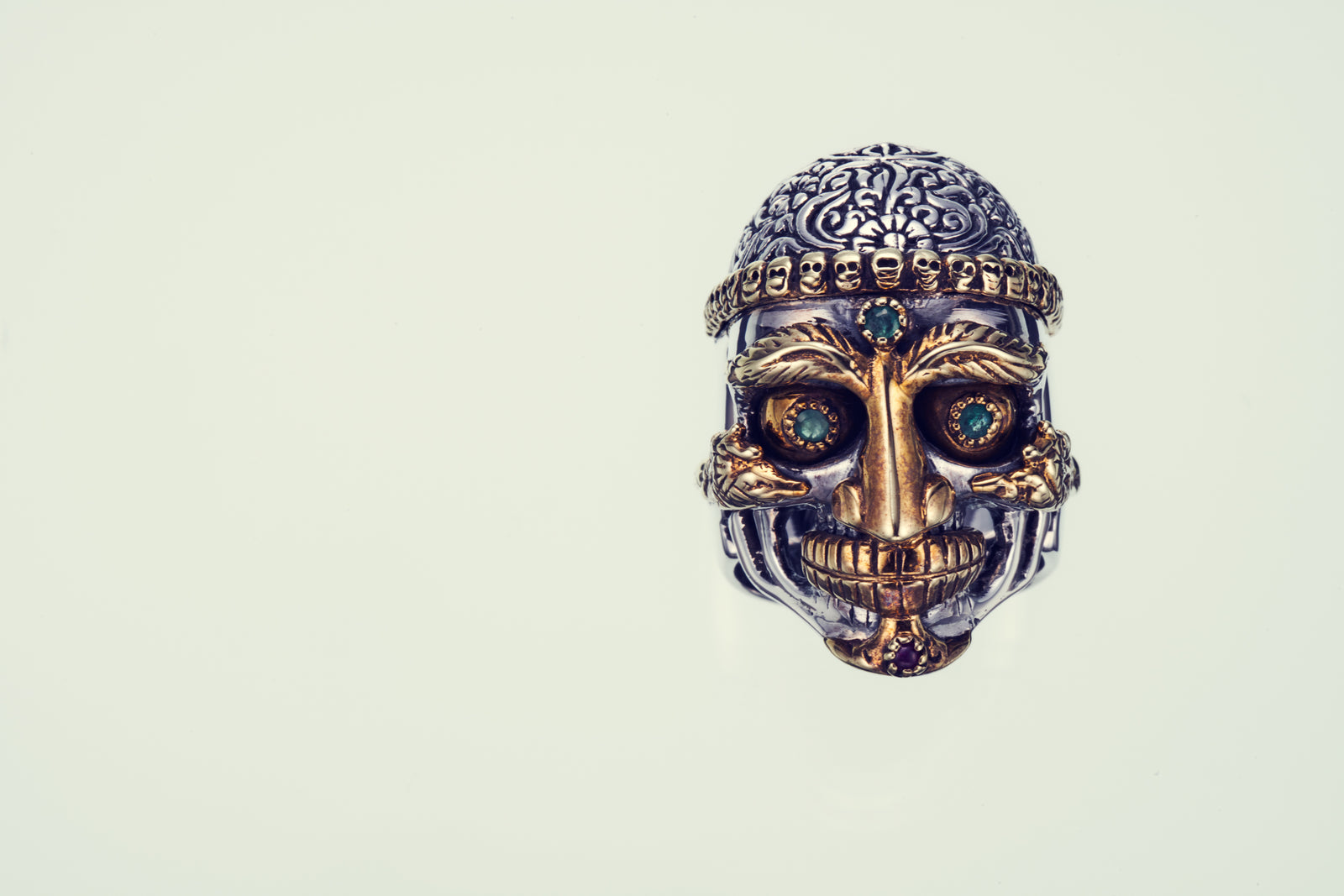 Tibetan Monk Skull Ring｜チベタン・モンク・スカル・リング｜ZOCALO｜ソカロ – ZOCALO JAPAN OFFICIAL  WEB SITE