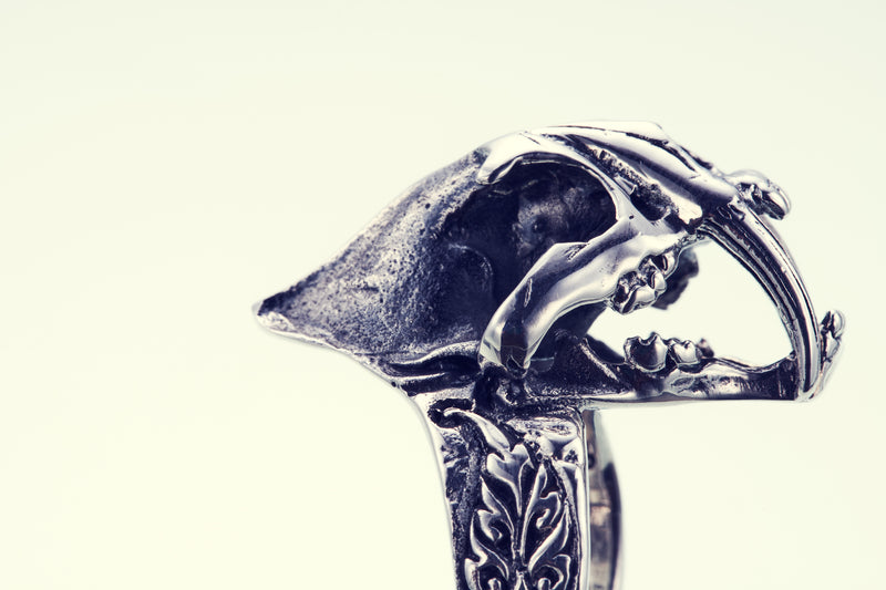 Saber Toothed Tiger Ring (S)-ZOCALO.JAPAN