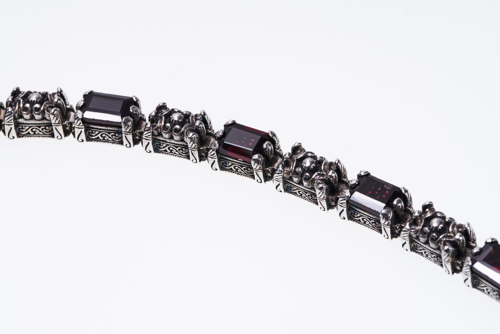 Islamic Bracelet : L (Garnet / 18.5cm)｜イスラミック・ブレスレット