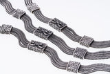Herringbone Dorje Bracelet : L (22cm)-ZOCALO.JAPAN