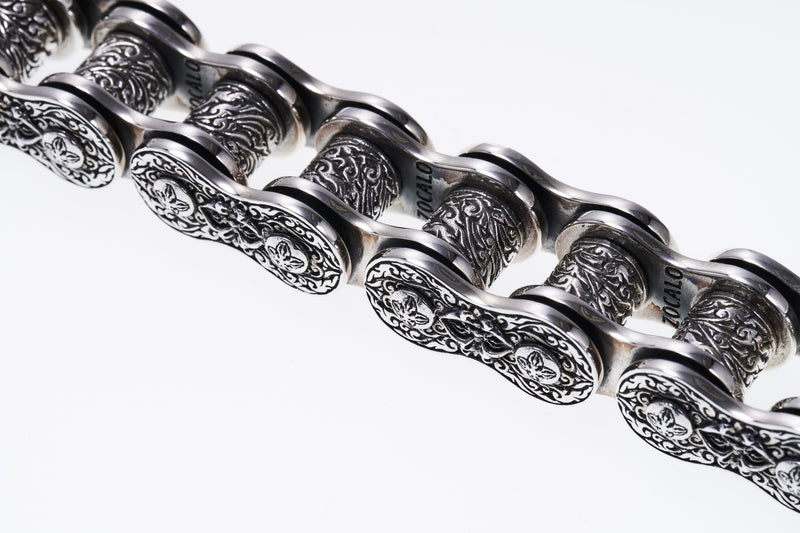 Drive Chain Bracelet : L (7HOOK / 23cm)-ZOCALO.JAPAN