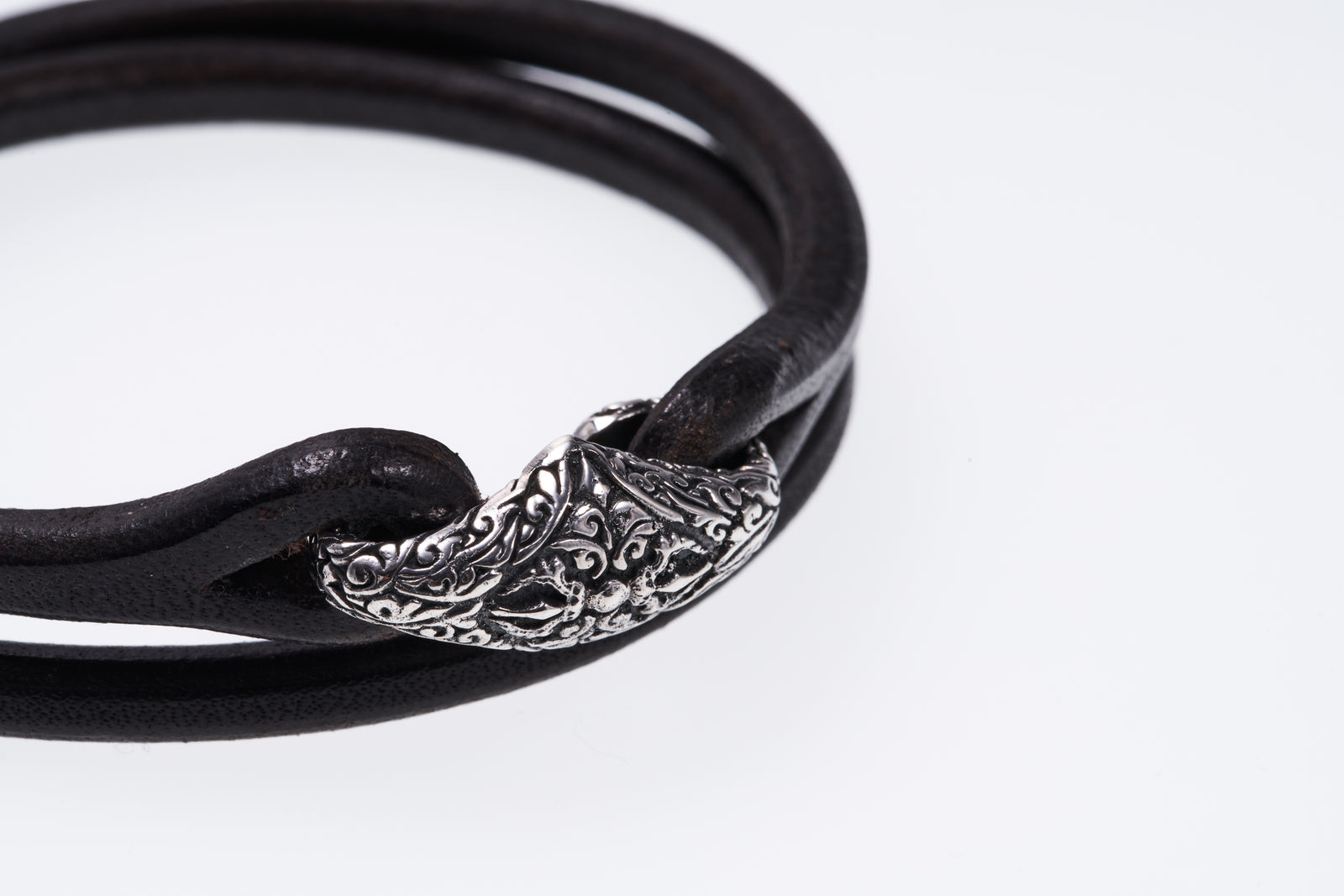 Double Wind Bracelet : M (Black) ｜ダブル・ワインド・ブレスレット