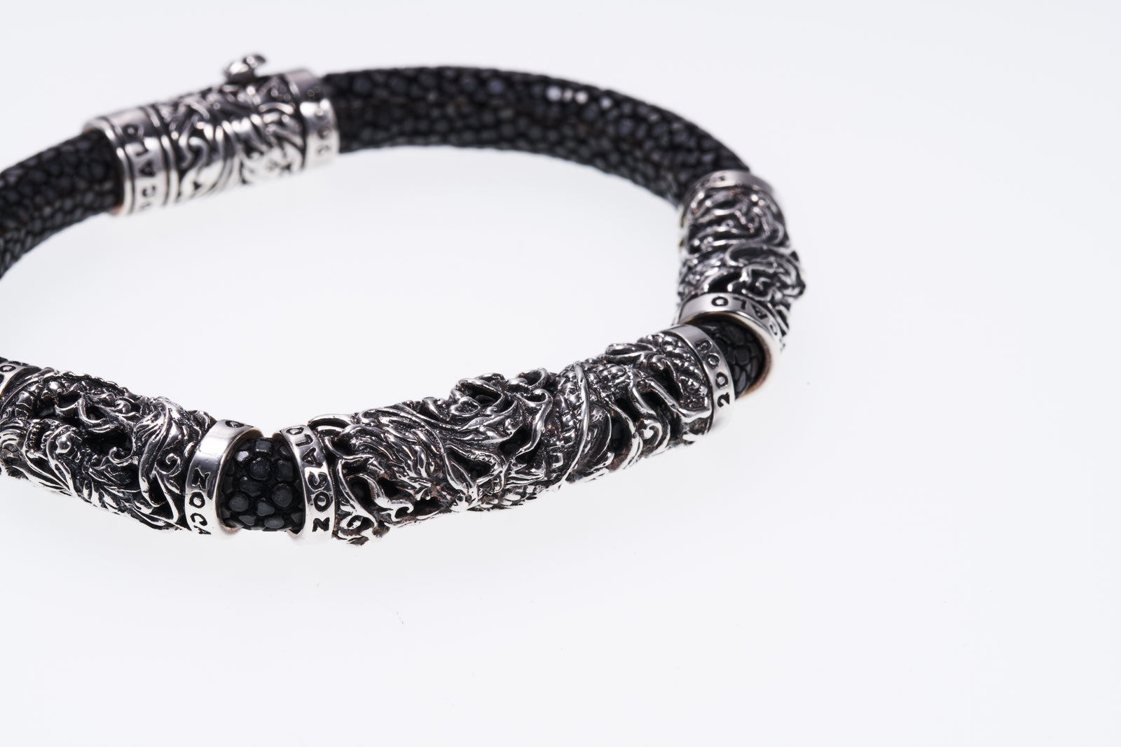 Dragon Galuchat Bracelet : S (7.5inch)｜ドラゴン・ガルーシャ