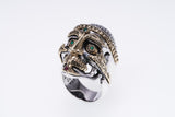 Tibetan Monk Skull Ring-ZOCALO.JAPAN
